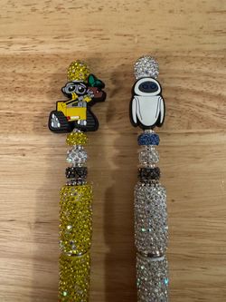 Disney’s 2 Piece Wall-E and Eve Beaded Gift Pen Set