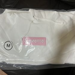 Supreme Box Logo Hooded Sweatshirt (FW25) White Size Medium 
