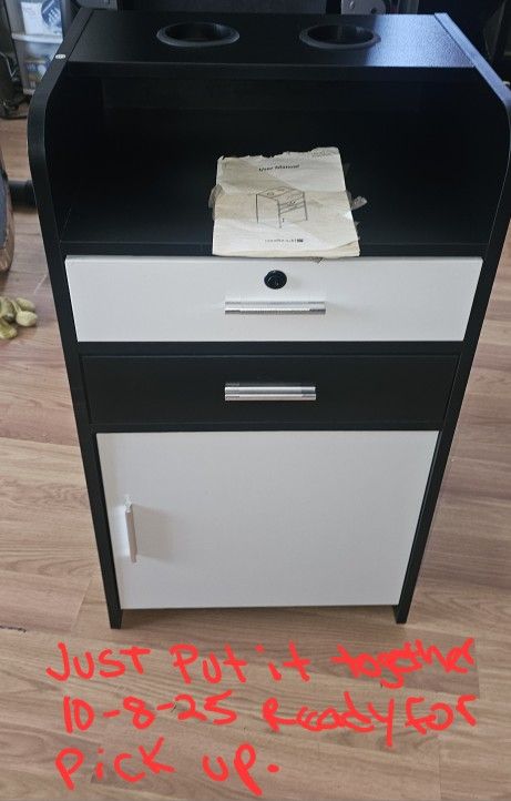 Salon beauty cart cabinet