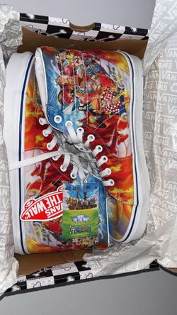 One piece Star Hat Luffy Anime Vans size 8.5 Men’s
