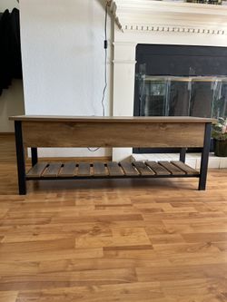 Shoe Bench With Storage