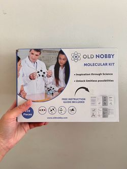Old Nobby Molecular Model Kit 239 Pieces