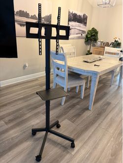 Mobile TV Cart for 23 to 65 inch LCD LED Flat Screen/Curved TVs