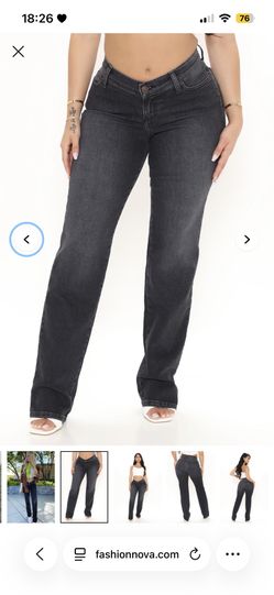 Fashion Nova V Straight Leg Jeans