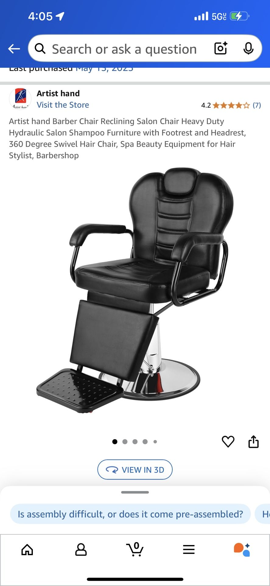 Barber Chair