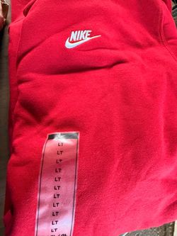 Nike Red Crewneck Sweatshirt Size LT
