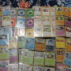 Pokemon Cards 10 Sleves Back And Front Lot Of 180cards