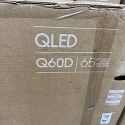 SAMSUNG 65-Inch Class QLED 4K Q60D Series Quantum HDR, Dual LED, Object Tracking Sound Lite, Q-Symphony, Motion Xcelerator, Gaming Hub, Smart TV with 