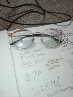 Gold still Glasses