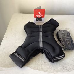 Brand New Zelus Weighted  12 Pound Vest For Men Or Women