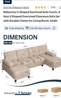 U shaped sectional sofa