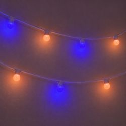 48ft 30 Bulbs Color Changing Halloween String Lights