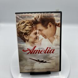  Amelia  DVD Hilary Swank, Richard Gere Ewan McGregor EARHART  movie TRUE STORY 