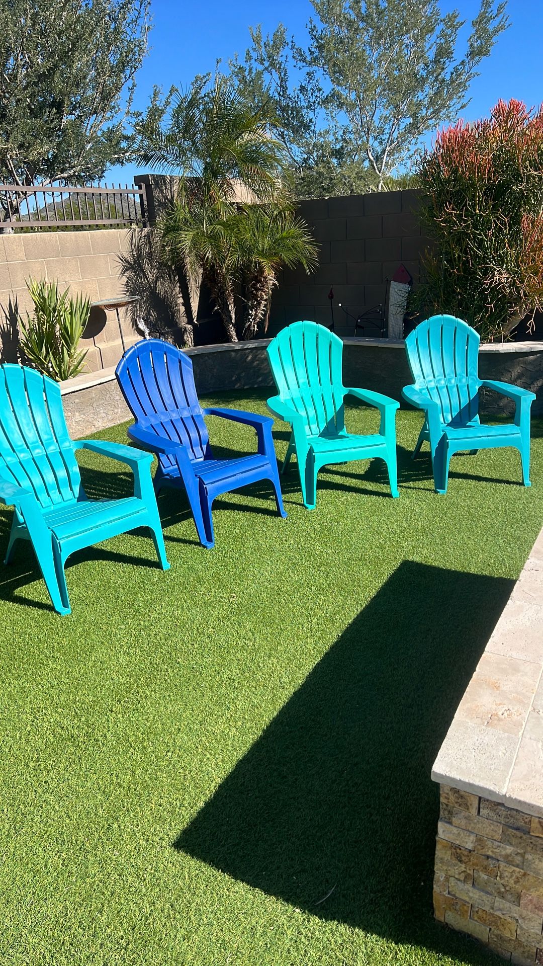 All Weather Adirondack Chairs (set of 4)