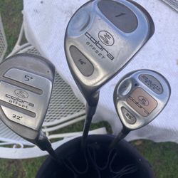 Golf Club Set - Cobra Driver, 3, 5 