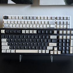TWO Mechanical Keyboards w/ Lightshow