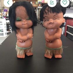 Vintage Hawaiian Dolls $20