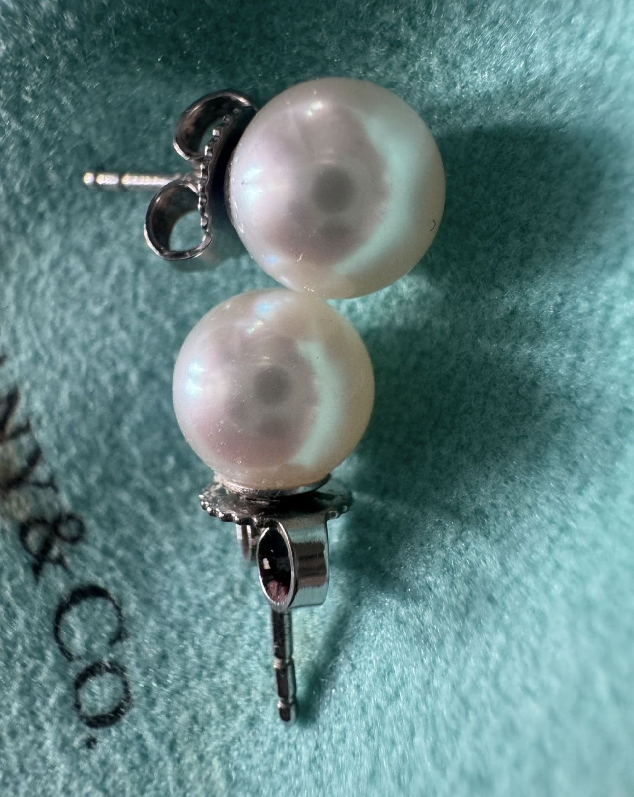 Original Tiffany & Co Pearl Earrings