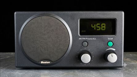 Boston Acoustics Receptor clock radio