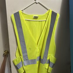 High visibility vest