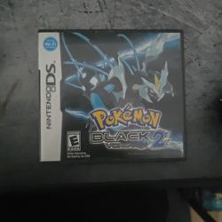 Pokémon Black 2 In Box With Instructions