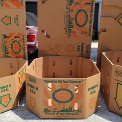 New ClimaBin 20" 3-ply Corrugated Cardboard Produce BIN