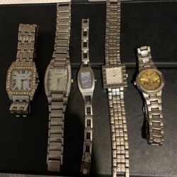 Five Women’s Wrist Watches