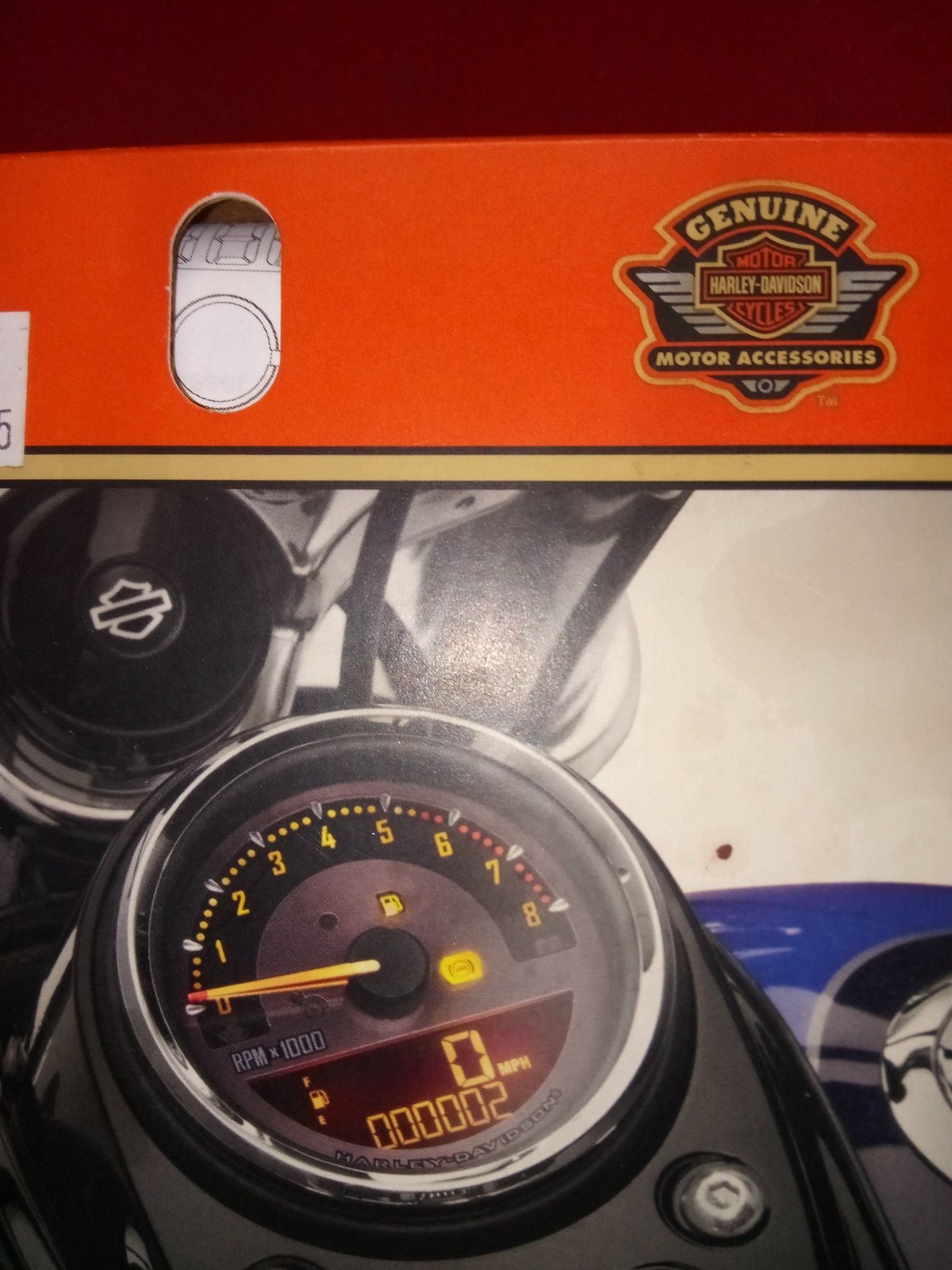 Harley speedometer tach. Combo model # 70900475