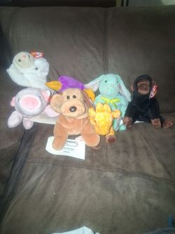 7 Beenie Babies
