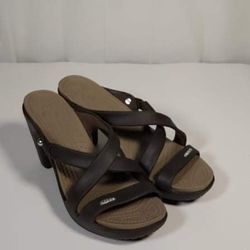 Crocs High Heels Charcoal