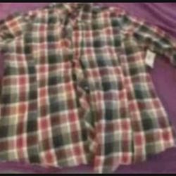 Womens Flannel Size Xl Brand New 
