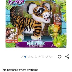 FurReal friends RoarinÂ’ Tyler, the Playful Tiger, Orange, White, Black, Large