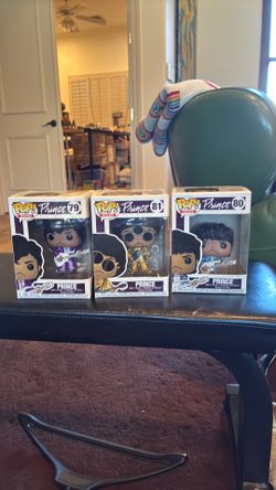 Purple rain prince funko pops