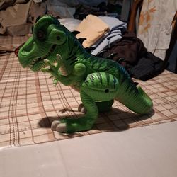 Plastic toy dinosaur