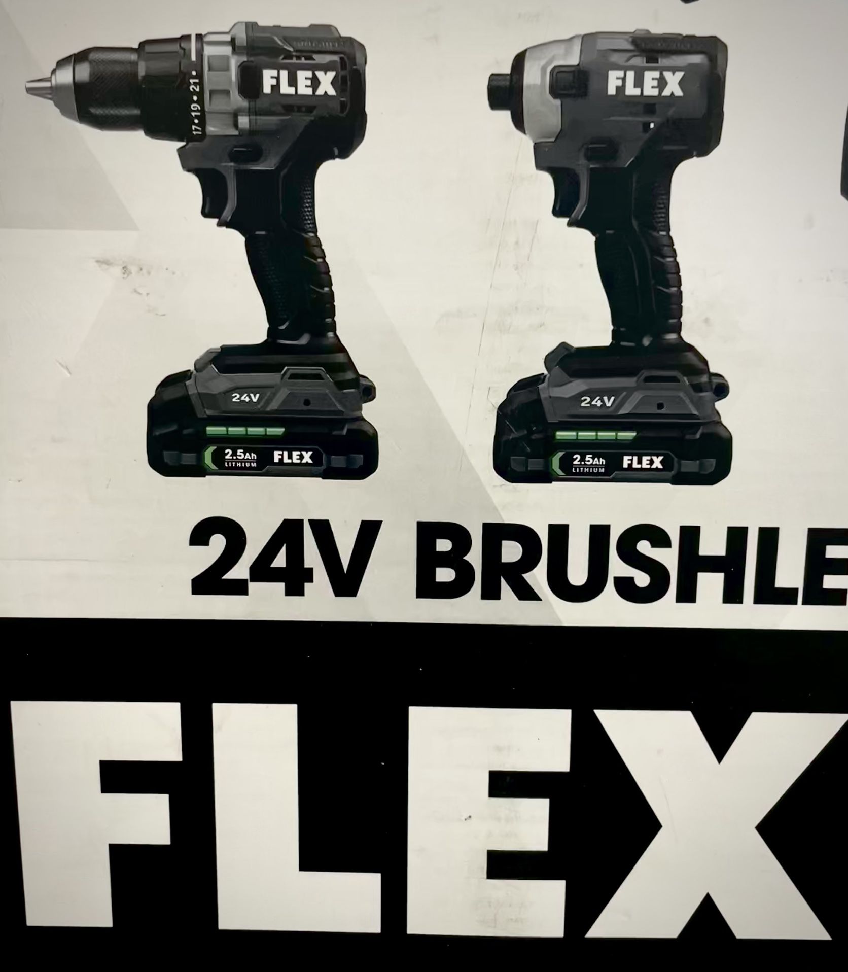 FLEX 24V Drill Driver & Impact Driver Set