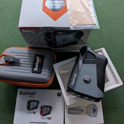 New Bushnell Tour V5 Shift Patriot Pack golf rangefinder. 