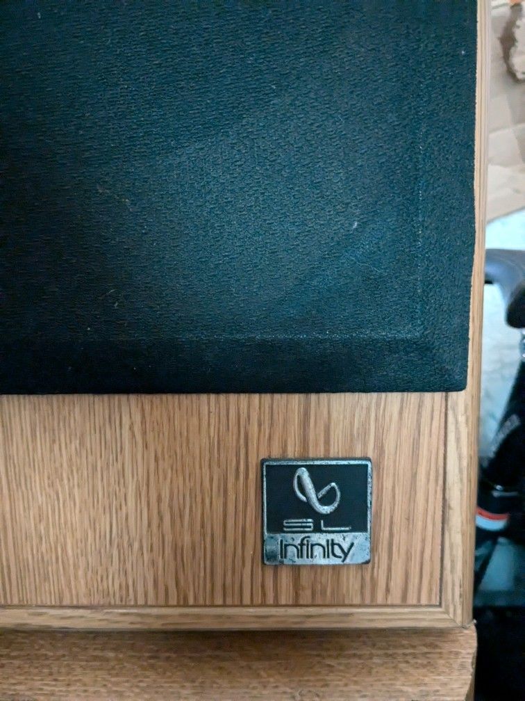 Vtg Infinity SL 40 Speakers Pair EUC Local Pickup In Los Angeles 