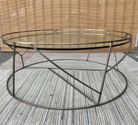 Contemporary Thicket Round Coffee Table by Ted Boerner.