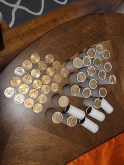 Sacagawea / presidential Golden $1. 00 coins