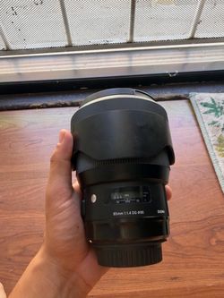 Sigma 85mm F1.4 Art Lens For Canon EF