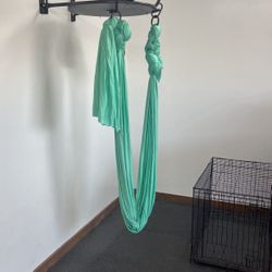 Aerial Yoga With Clips 