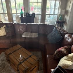 Sectional Leather Couch