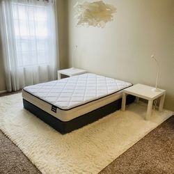 Full Size Bed and Box Spring – $200.00