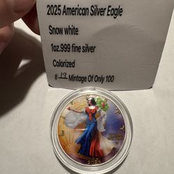 2025 Snow White Colorized ASE