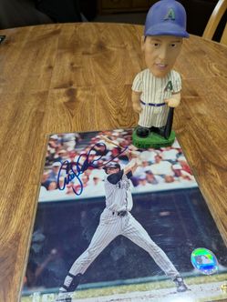 Craig Counsel Autograph & Bobblehead 