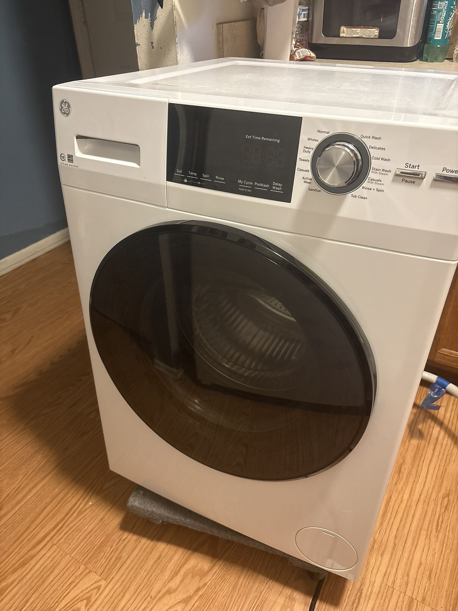 GE Compact Steam Washer Use Without Hookups!