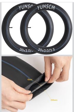 2-PCS 26 x 3.0 Heavy Duty E-Bike Tubes 26X3.0/3.5 AV32mm Schrader Valve 76/89-559 Inner Tubes Compatible with 26 X 3 26 X 3.5 Bike Bicycle Tire Tubes