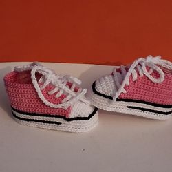 $18 0-3 MONTHS CROCHET BABY SHOES I ACCEPT ZELLE