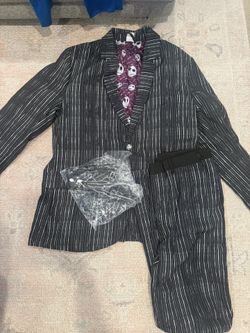 Jack Skellington Adult Costume Xl