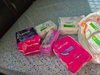 Bag of womans pads